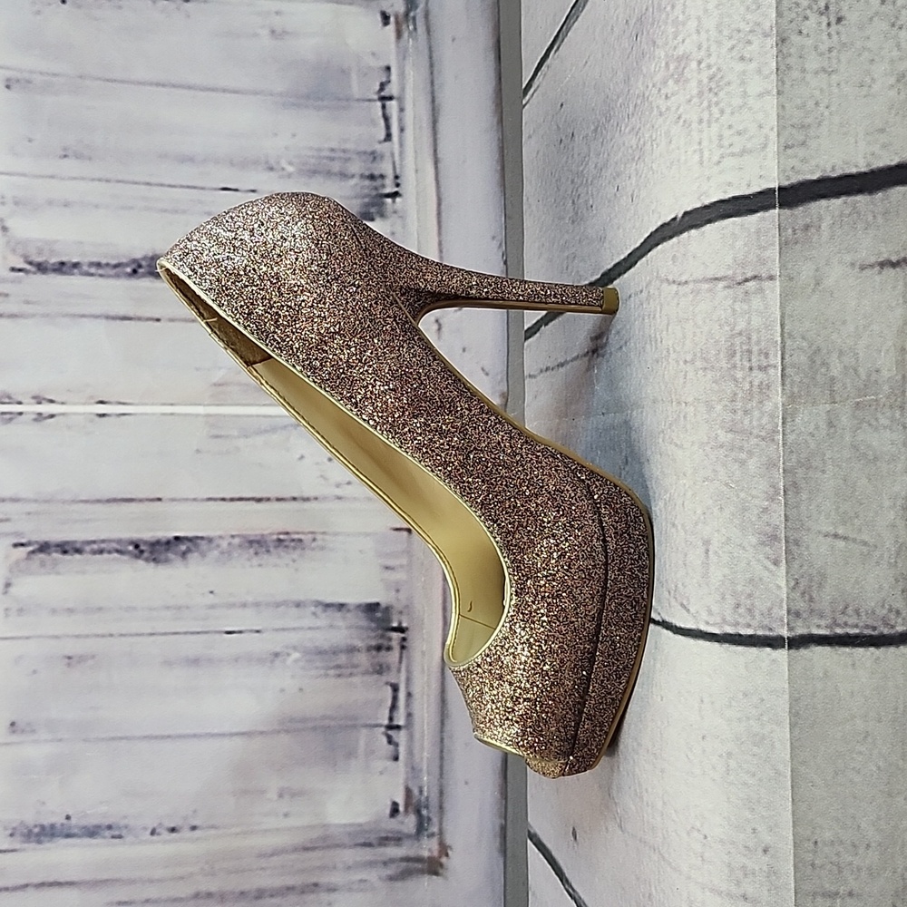 Steve Madden P-Karo Glitter Heels